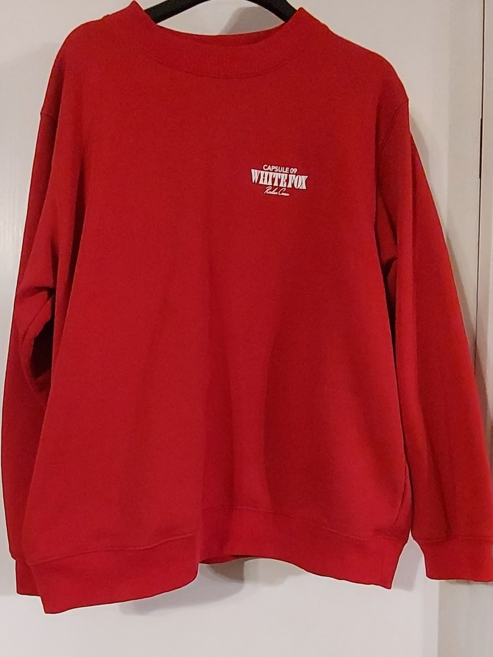 Whitefox Rodeo CREW Sweatshirt - Red L/XL